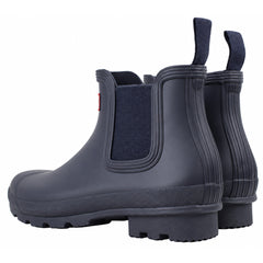 Hunter Original Mens Dark Navy Chelsea Boots