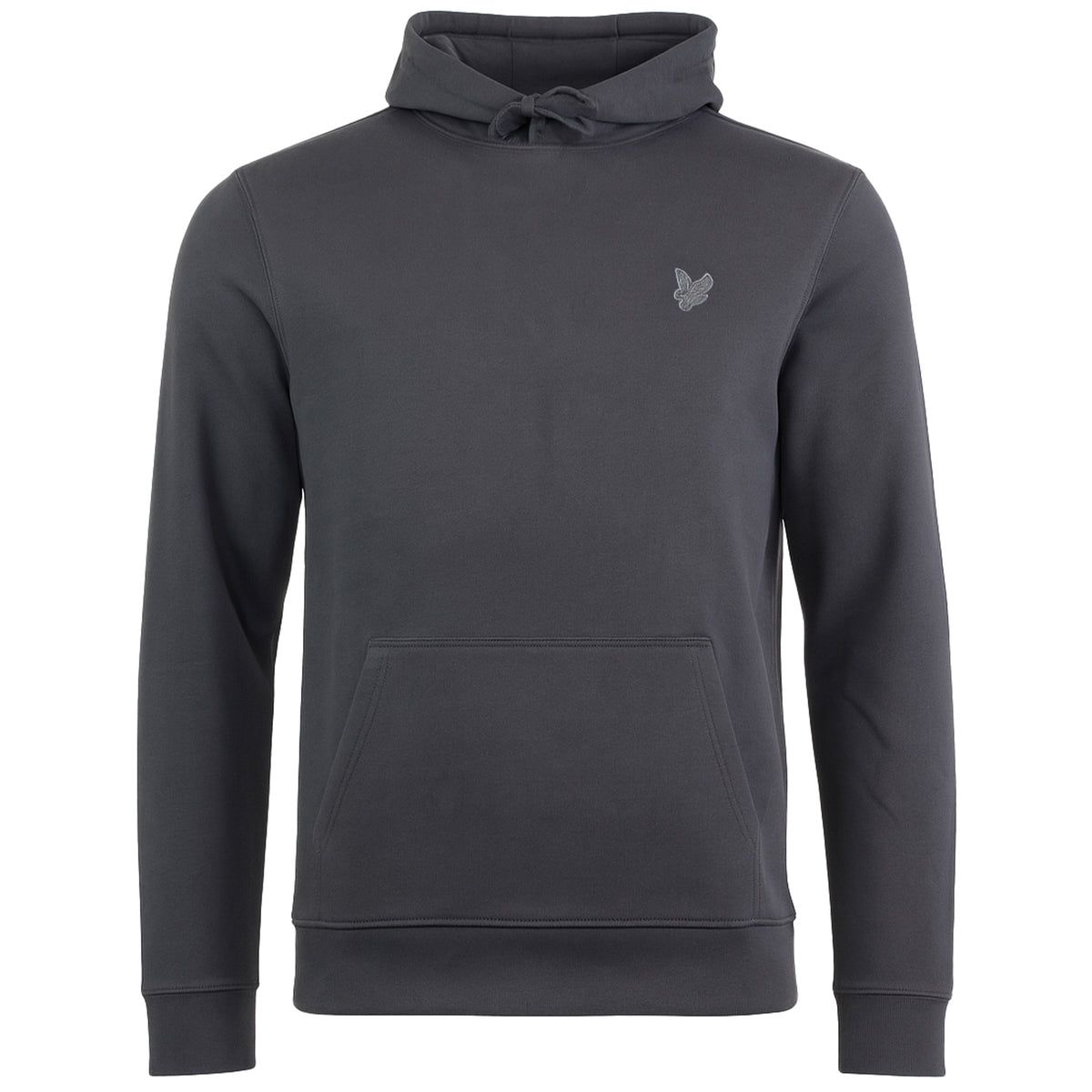 Lyle & Scott Tonal Eagle Mens Dark Grey Hoodie