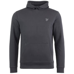 Lyle & Scott Tonal Eagle Mens Dark Grey Hoodie