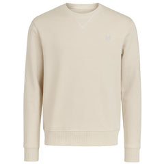 Lyle & Scott Tonal Eagle Mens Beige Sweater