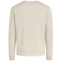 Lyle & Scott Tonal Eagle Mens Beige Sweater