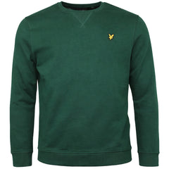 Lyle & Scott Crew Mens Dark Green Sweater