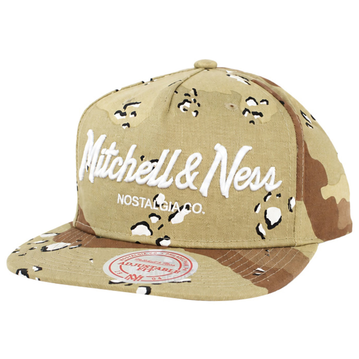 Mitchell & Ness Pinscript Light Brown Cap