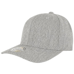 Mitchell & Ness Flat Peak 110 Curved Grey Cap