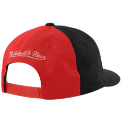Mitchell & Ness Split Back Black/Red Cap