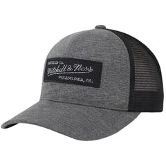 Mitchell & Ness Melange Patch Grey/Black Cap