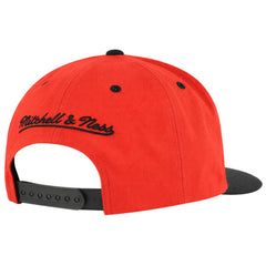 Mitchell & Ness Box Logo Red/Black Cap