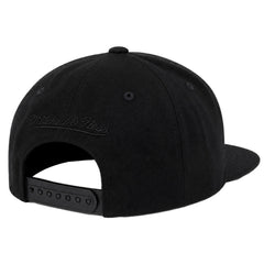 Mitchell & Ness NBA Los Angeles Lakers Double Black Cap