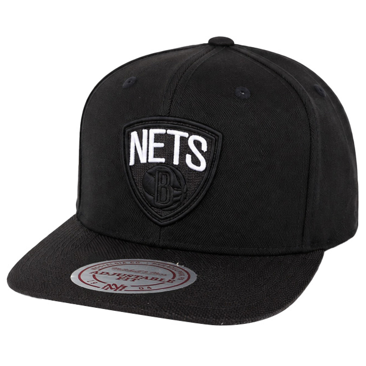 Mitchell & Ness NBA Brooklyn Nets Full Dollar Black Cap