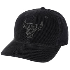 Mitchell & Ness NBA Chicago Bulls Cord Black Cap