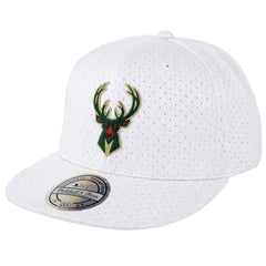 Mitchell & Ness NBA Milwaukee Bucks Ace White Cap