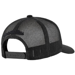 Mitchell & Ness NBA Los Angeles Lakers Melange Logo Trucker Black Cap