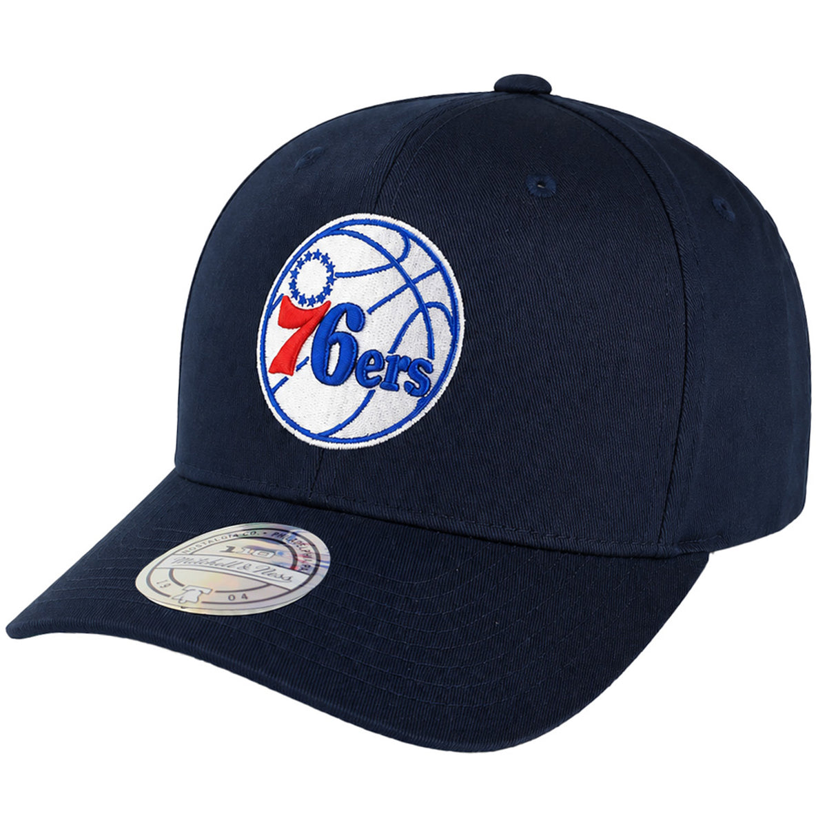 Mitchell & Ness NBA Philadelphia 76ers High Crown Navy Cap