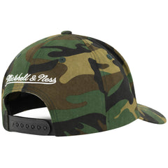 Mitchell & Ness NBA Philadelphia 76ers Logo Camo Green Cap