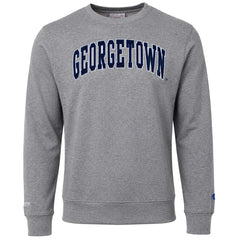 Mitchell & Ness NCAA Georgetown Arch Mens Grey Sweater