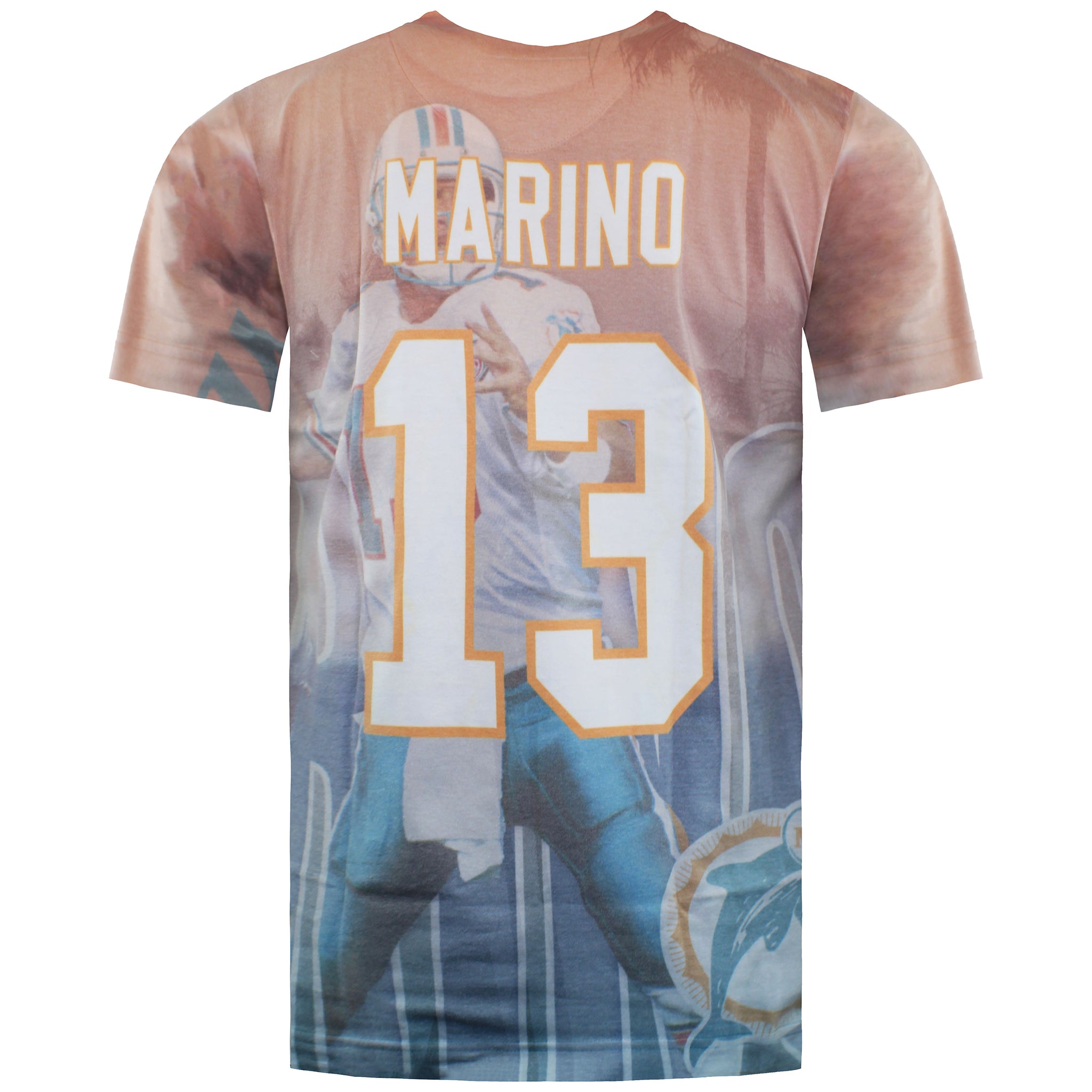 Mitchell & Ness City Pride Dan Marino Mens T-Shirt