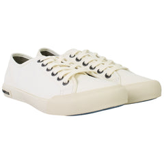 Seavees Monterey Standard Womens White Plimsolls
