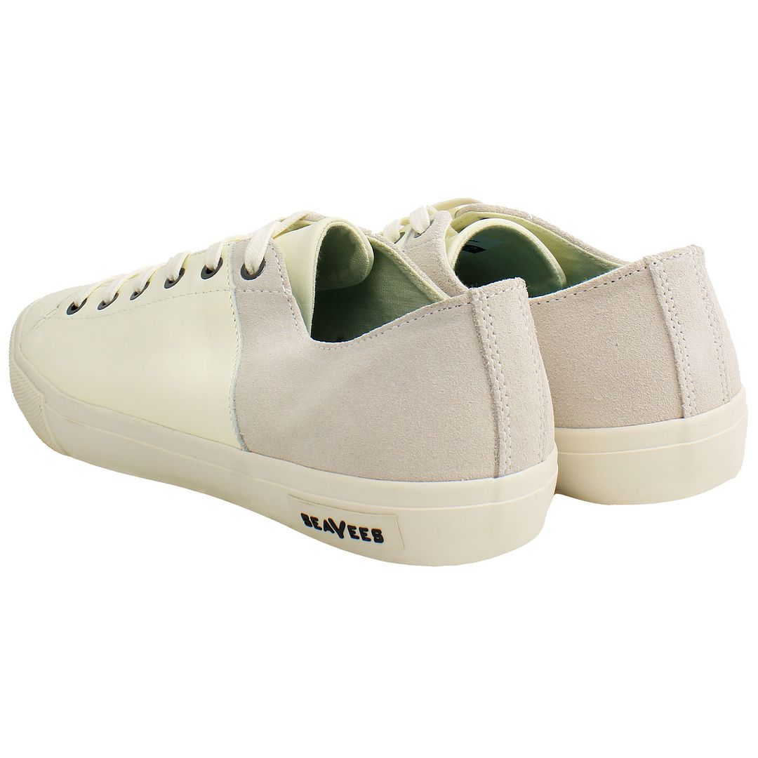 Seavees Monterey Mens White Shoes