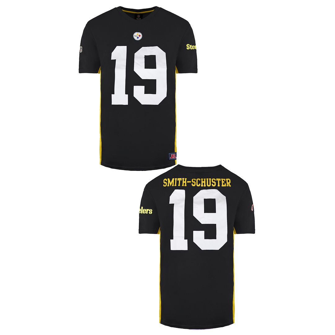 Fanatics NFL Pittsburgh Steelers 19 Smith-Schuster T-Shirt