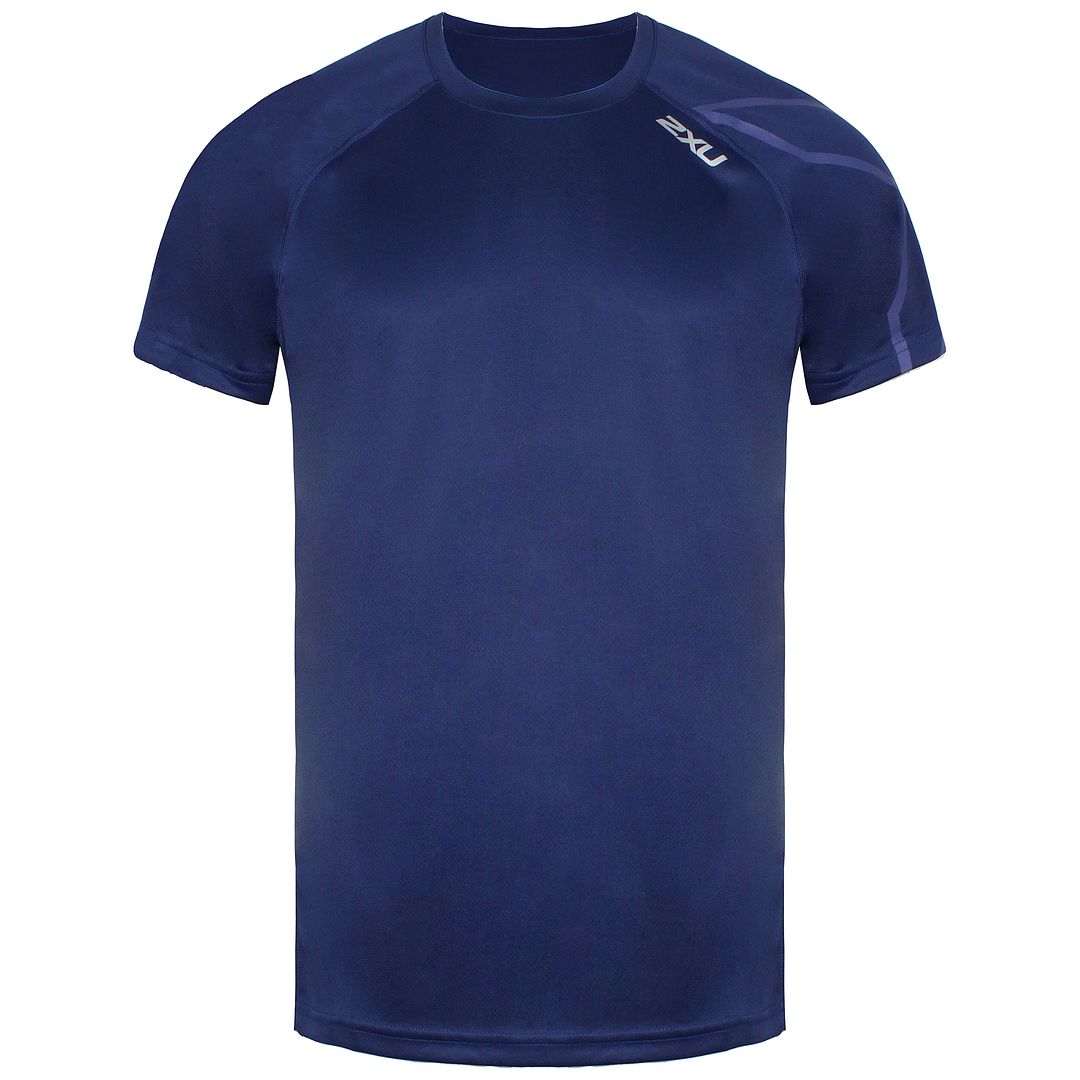 2XU BSR Active Mens Navy Blue T-Shirt