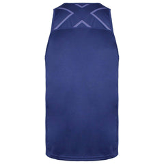 2XU BSR Active Singlet Mens Navy Blue Top