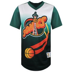 Mitchell & Ness Winning Shot Mesh Seattle Supersonics T-Shirt