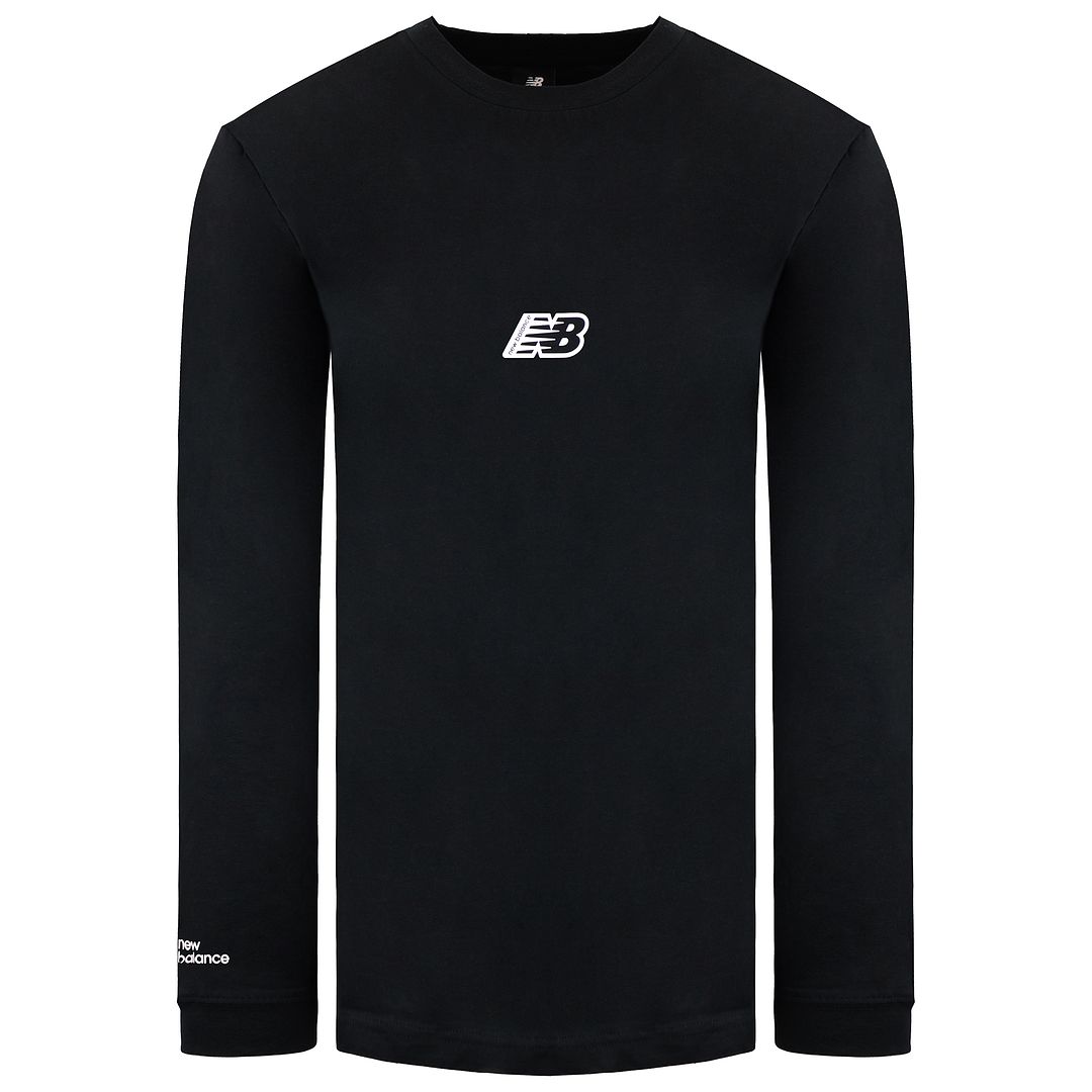 New Balance Essentials Mens Black Sweater