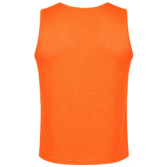 New Balance Training Bib Mens Fluo Orange Vest