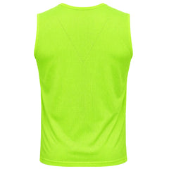 New Balance Training Bib Mens Fluo Yellow Vest