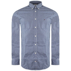 Tommy Hilfiger Mens Blue/White Oxford Shirt