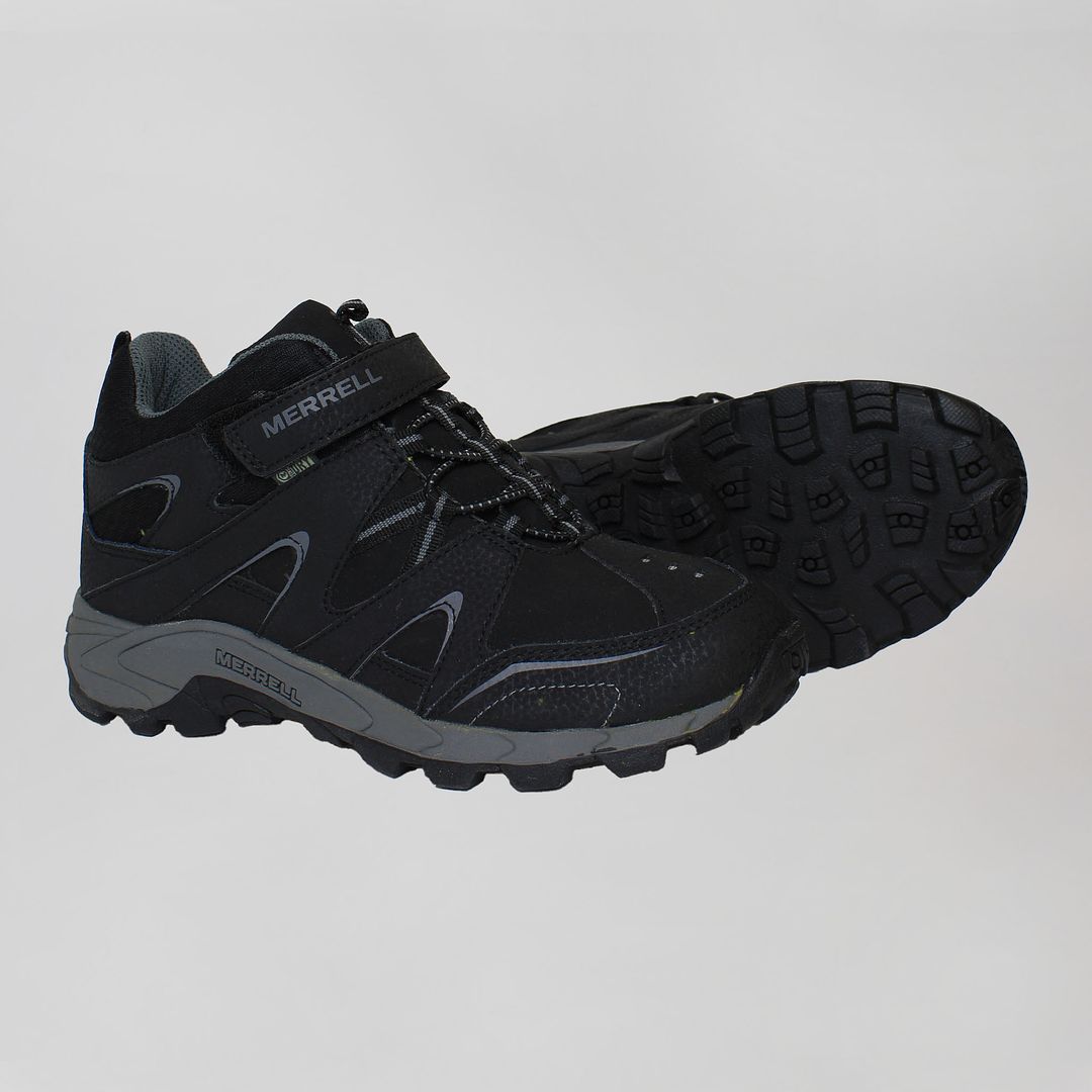 Merrell Light Tech Kids Black Boots NO BOX