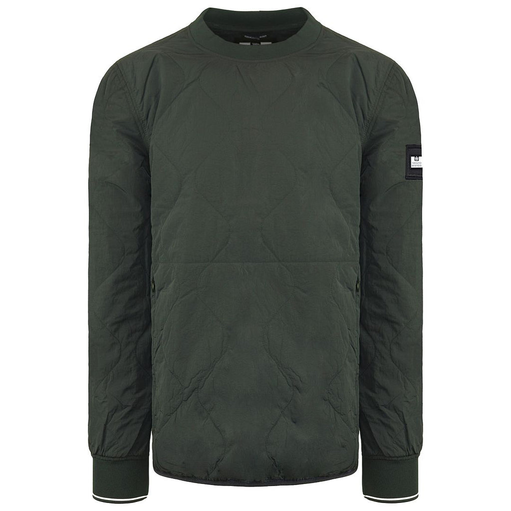 Weekend Offender Phoenix Mens Dark Green Sweater