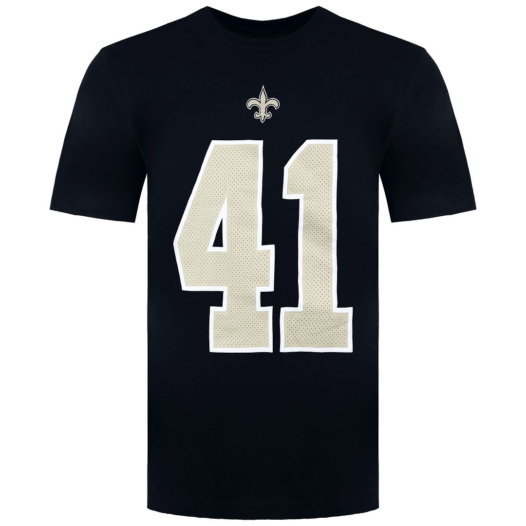 Nike NFL New Orleans Saints 41 Alvin Kamara Mens T-Shirt