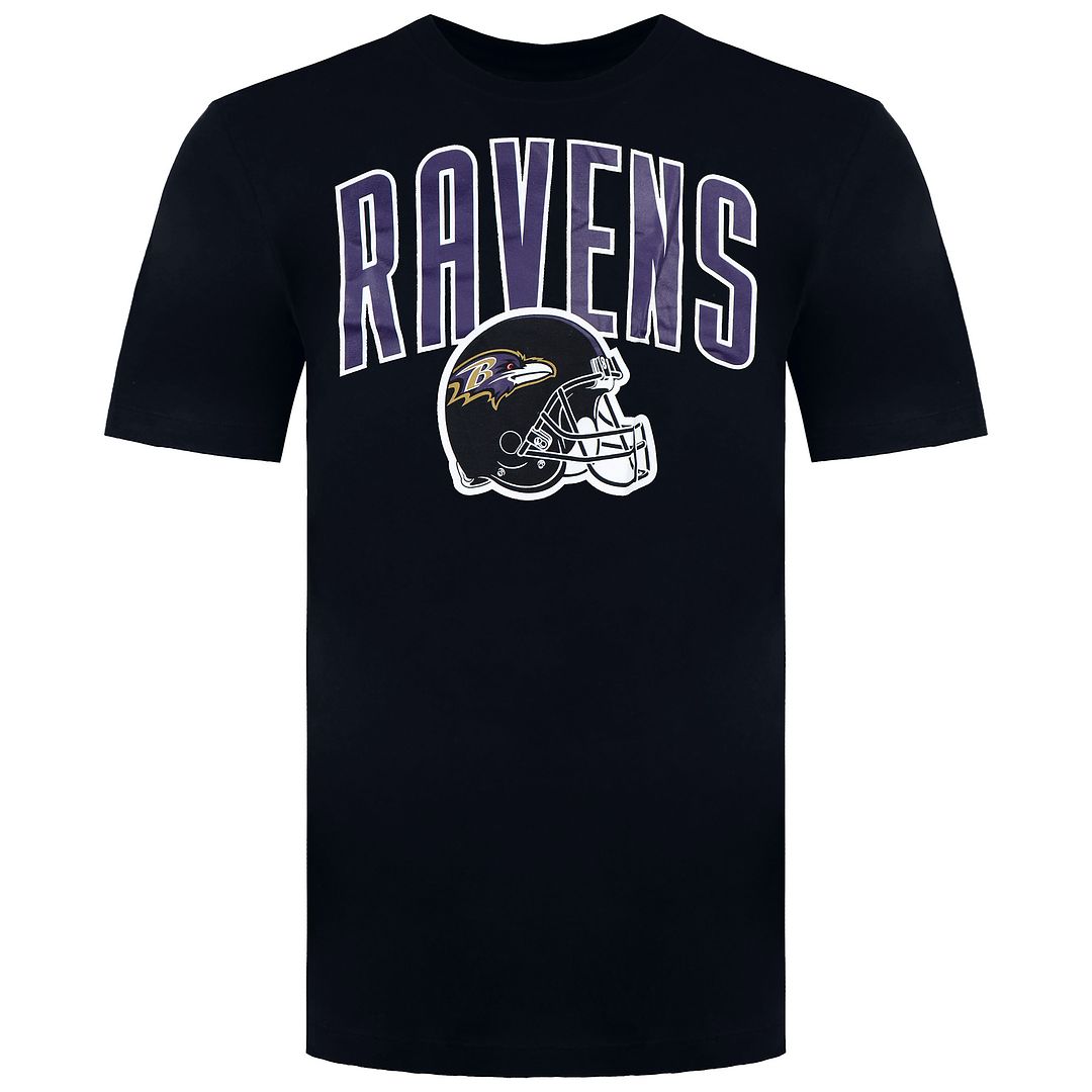 Nike NFL Baltimore Ravens Logo Mens Black T-Shirt