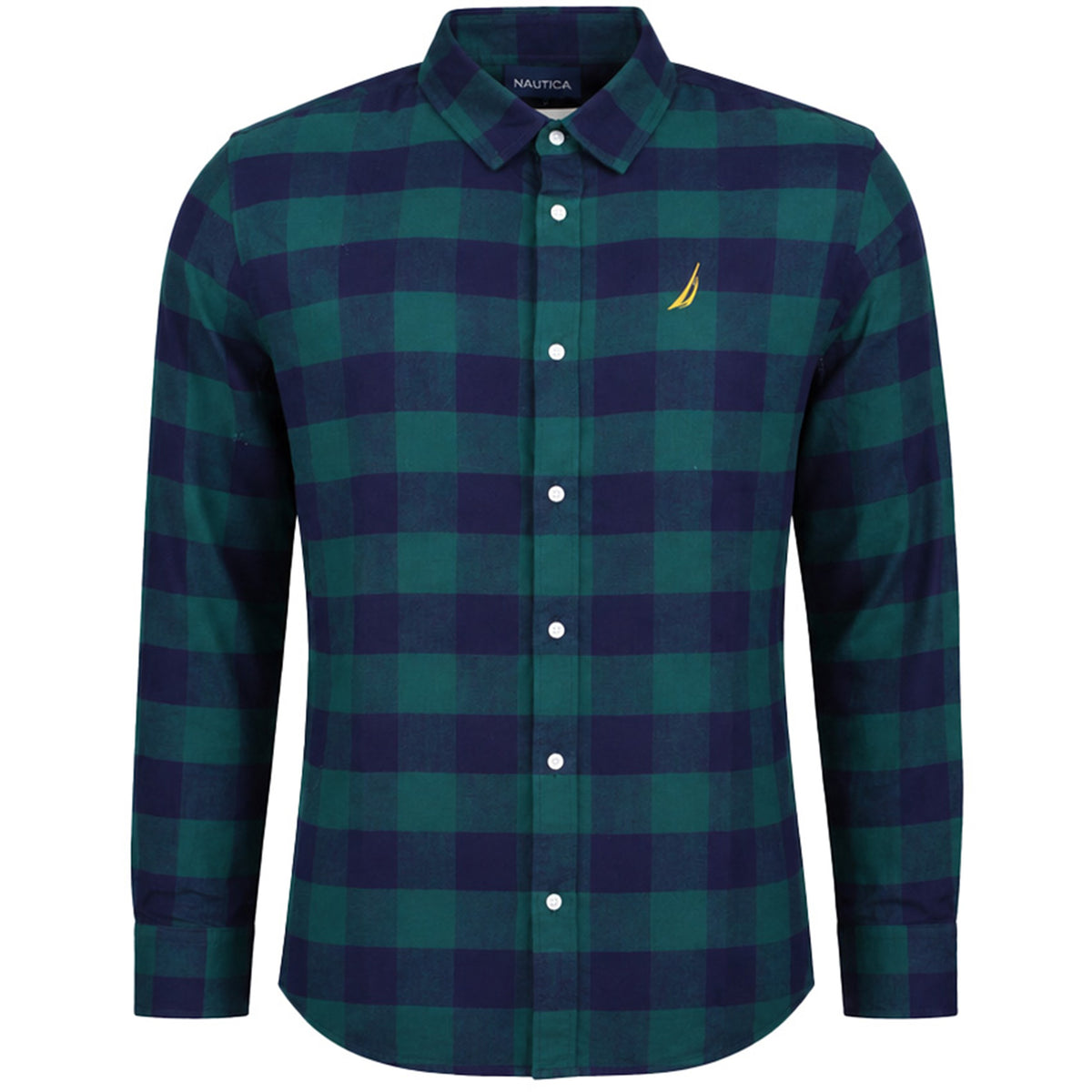 Nautica Brigg Mens Dark Navy Shirt
