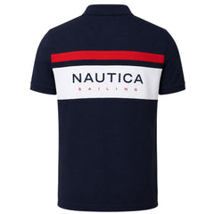 Nautica Maddox Mens Navy Polo Shirt