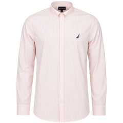 Nautica Paneo Mens Light Pink Shirt