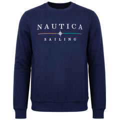 Nautica Rolf Mens Dark Navy Sweater