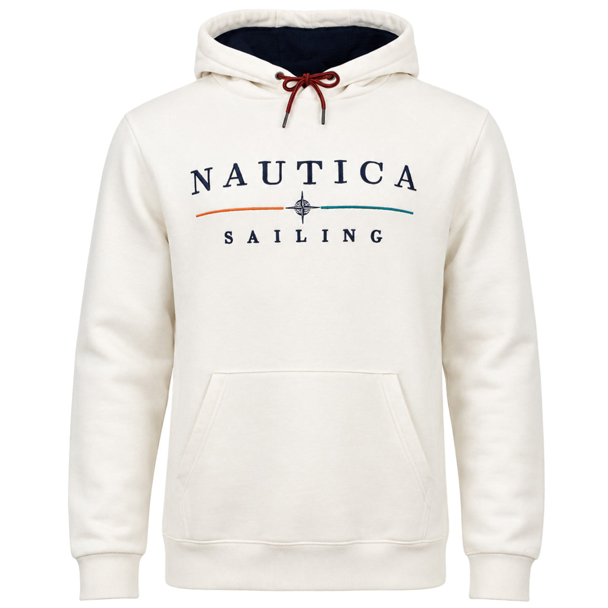 Nautica Malbo Oh Mens Ecru Hoodie