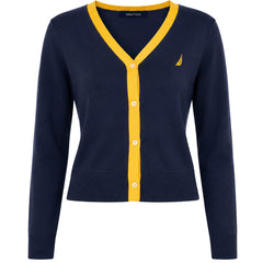 Nautica Dana Womens Dark Navy Sweater