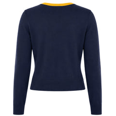Nautica Dana Womens Dark Navy Sweater