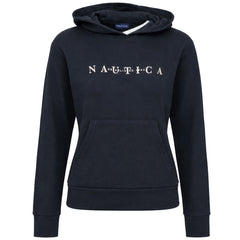 Nautica Luna Crop Womens Black Hoodie