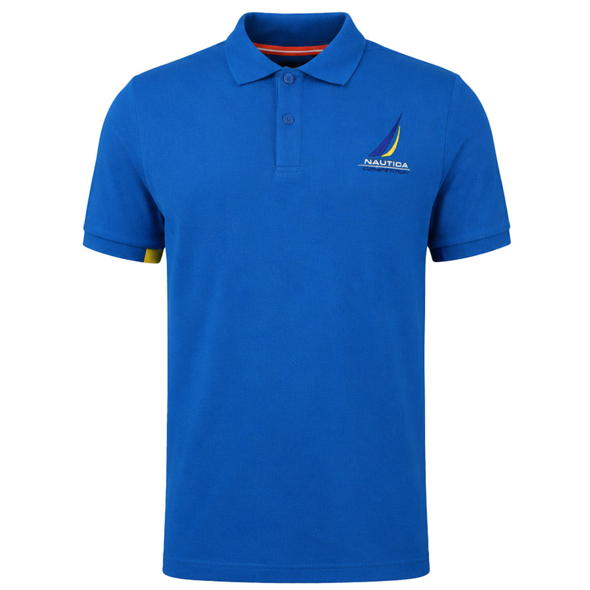 Nautica Coble Mens Teal Polo Shirt