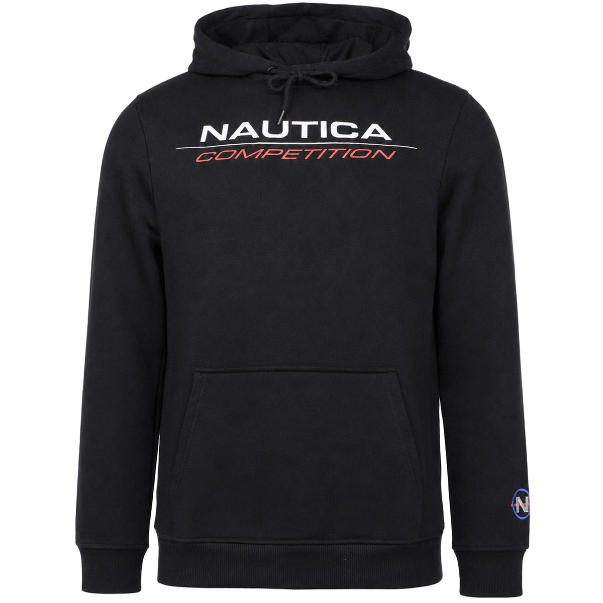 Nautica Convoy 2 Oh Mens Black Hoodie