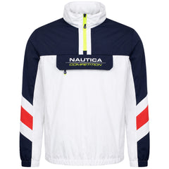 Nautica Shadowfin Mens White Jacket