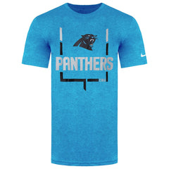 Nike NFL Carolina Panthers Legend Goal Post Mens Blue T-Shirt