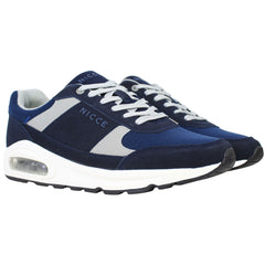 Nicce Pavani Mens Navy Trainers