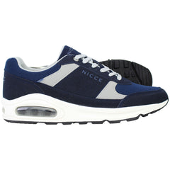 Nicce Pavani Mens Navy Trainers