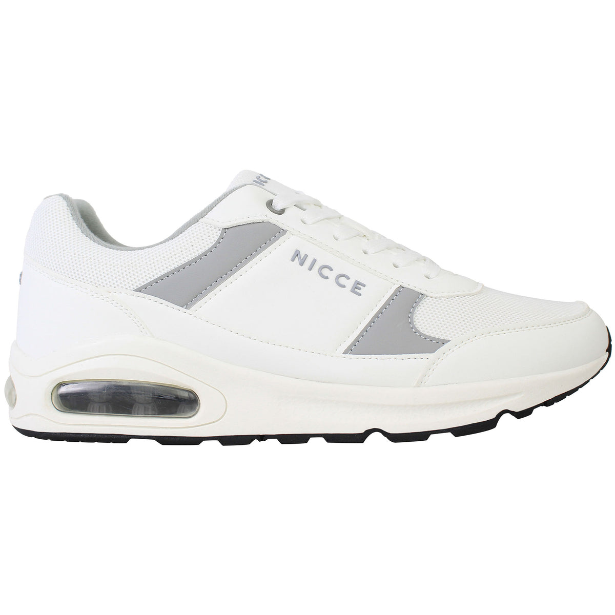 Nicce Pavani Mens White Trainers