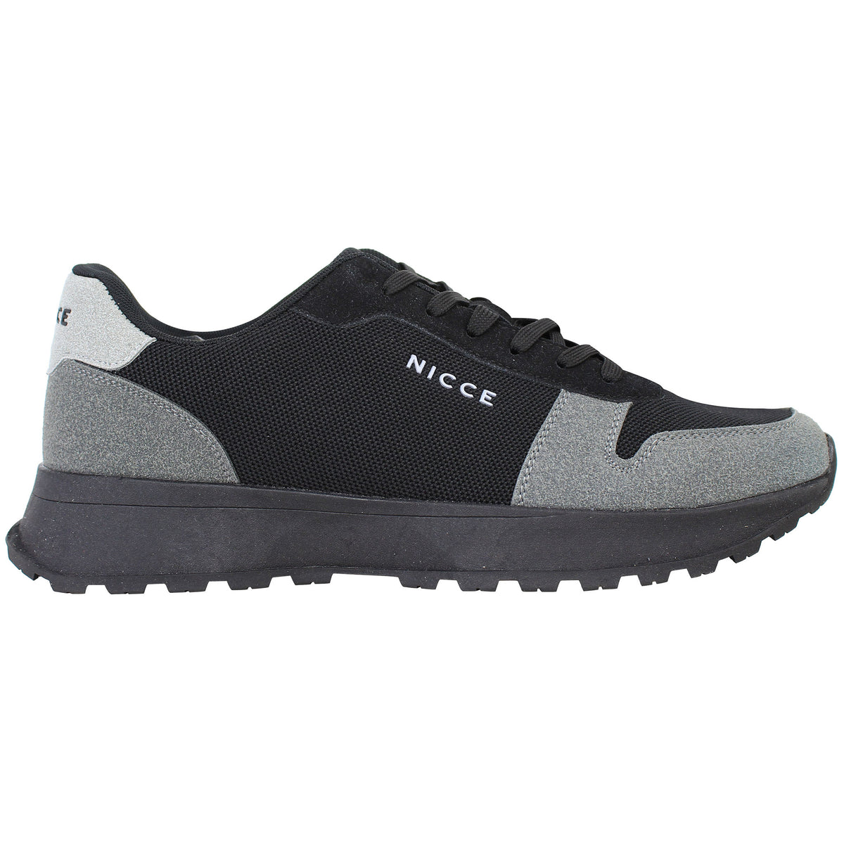 Nicce Bazino Mens Black Trainers